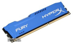 Оперативная память HyperX DDR3-1600 4096MB PC3-12800 FURY Blue (HX316C10F/4)