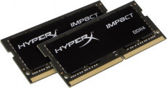 Оперативная память HyperX SODIMM DDR4-2666 16384MB PC4-21300 (Kit of 2x8192) Impact (HX426S15IB2K2/16)