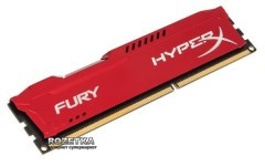 Оперативная память HyperX DDR3-1600 8192MB PC3-12800 FURY Red (HX316C10FR/8)