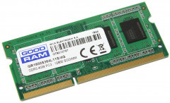 Оперативная память Goodram SODIMM DDR3-1600 4096MB PC3-12800 (GR1600S364L11S/4G)