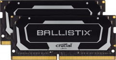 Оперативная память Crucial SODIMM DDR4-3200 16384MB PC4-25600 (Kit of 2x8192) Ballistix Black (BL2K8G32C16S4B)