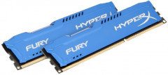 Оперативная память HyperX DDR3-1600 16384MB PC3-12800 (Kit of 2x8192) FURY Blue (HX316C10FK2/16)