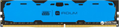 Оперативная память Goodram DDR4-2400 8192MB PC4-19200 IRDM Blue (IR-B2400D464L15S/8G)