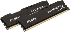 Оперативная память HyperX DDR3-1600 16384MB PC3-12800 (Kit of 2x8192) FURY Black (HX316C10FBK2/16)