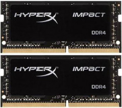 Оперативная память HyperX SODIMM DDR4-2400 32768MB PC4-19200 (Kit of 2x16384) Impact (HX424S14IBK2/32)