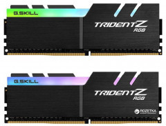 Оперативная память G.Skill DDR4-3000 32768MB PC4-24000 (Kit of 2x16384) Trident Z RGB (F4-3000C16D-32GTZR)