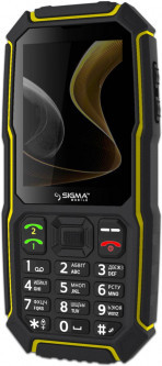 Мобильный телефон Sigma mobile X-treme ST68 Black/Yellow