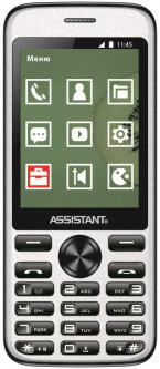 Мобильный телефон Assistant AS-204 Black