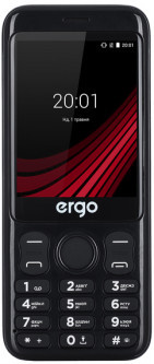 Мобильный телефон Ergo F285 Wide Dual Sim Black
