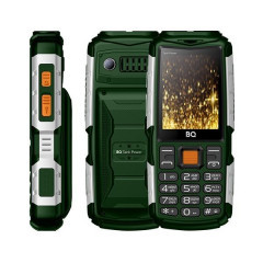 Мобильный телефон BQ 2430 UA Tank Power Green+Silver