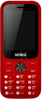 Мобильный телефон Verico Carbon M242 Red