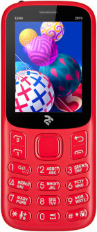 Мобильный телефон 2E E240 2019 Dual Sim Red