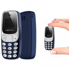 Мобильный маленький телефон L8 Star BM10 2Sim Тено-синий (MM1046)