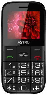 Мобильный телефон Astro A241 Black (1681)