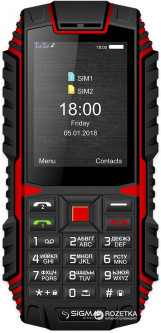 Мобильный телефон Sigma mobile X-treme DT68 Black/Red
