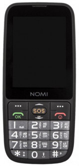 Nomi i281+ Dual Sim Black