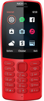 Мобильный телефон Nokia 210 Dual Sim Red (16OTRR01A01)