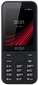 Мобильный телефон Ergo F284 Balance Dual Sim Black