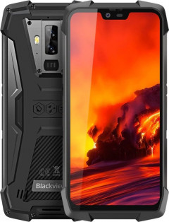 Смартфон противоударный с хорошим аккумулятором на 2 симки Blackview BV9700 Pro black / Night vision 6/128 гб