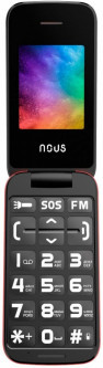 Мобильный телефон Nous Helper Flip NS 2435 Red