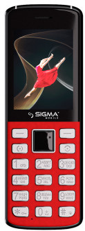 Мобильный телефон Sigma mobile X-style 24 ONYX Red (4827798324622)