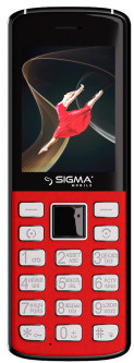 Мобильный телефон Sigma mobile X-style 24 ONYX Red (4827798324622)