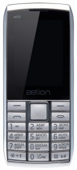 Кнопочный телефон Aelion A600 Metal/Silver