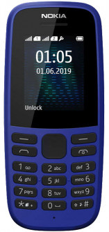 Мобільний телефон Nokia 105 (TA-1203) Blue (6520088)