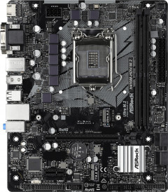 Материнская плата ASRock H410M-HDV/M.2 (s1200, Intel H410, PCI-Ex16)