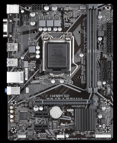 Материнская плата Gigabyte H410M S2 (s1200, Intel H410, PCI-Ex16)