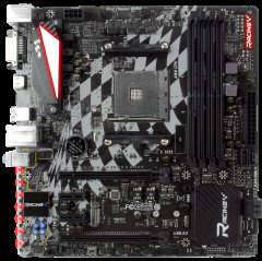 Материнская плата Biostar Racing X470GTQ (sAM4, AMD X470, PCI-Ex16)