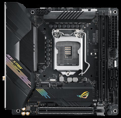 Материнская плата Asus ROG Strix H470-I Gaming (s1200, Intel H470, PCI-Ex16)
