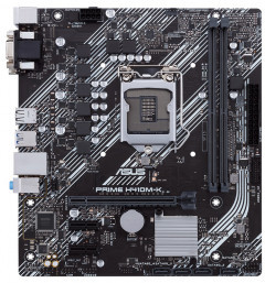 Материнская плата Asus Prime H410M-K (s1200, Intel H410, PCI-Ex16)