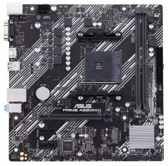 Материнская плата Asus Prime A520M-K (sAM4, AMD A520, PCI-Ex16)
