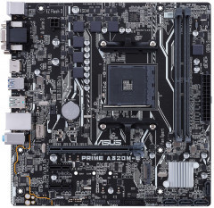 Материнская плата Asus Prime A320M-E (sAM4, AMD A320, PCI-Ex16)