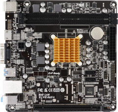 Материнская плата Biostar A68N-2100K (AMD E1-6010, SoC, PCI-Ex16)