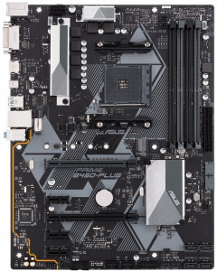 Материнская плата Asus Prime B450-PLUS (sAM4, AMD B450, PCI-Ex16)