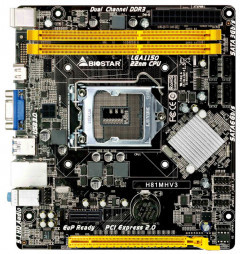 Материнская плата Biostar H81MHV3 (s1150, Intel H81, PCI-Ex16)