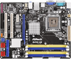 Материнская плата ASRock G41C-GS R2.0 (s775, Intel G41 + Intel ICH7, PCI-Ex16)