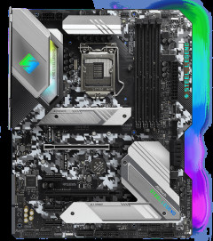 Материнская плата ASRock Z490 Steel Legend (s1200, Intel Z490, PCI-Ex16)