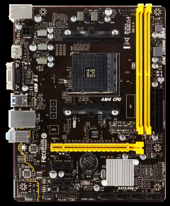 Материнская плата Biostar A320MH (sAM4, AMD A320, PCI-Ex16)