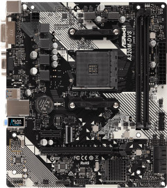 Материнская плата ASRock A320M-DVS R4.0 (sAM4, AMD A320, PCI-Ex16)