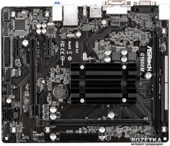 Материнская плата ASRock Q1900M (Intel Quad-Core J1900, SoC, PCI-Ex16)