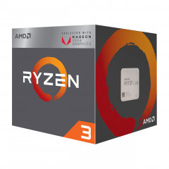Процессор AMD Ryzen 3 2200G (3.5GHz 4MB 65W AM4) Box (YD2200C5FBBOX) с интегрированной графикой для ПК
