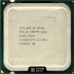 Процессор Intel Core 2 Quad Q9400 2.66GHz/6M/1333 (SLB6B) s775, tray