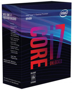 Процессор Intel Core i7-8700K 3.7GHz/8GT/s/12MB (BX80684I78700K) s1151 BOX