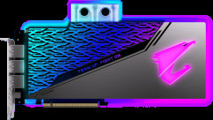 Gigabyte PCI-Ex GeForce RTX 2080 Super Aorus Waterforce WB 8G 8GB GDDR6 (256bit) (1860/15500) (Type-C, 3 x HDMI, 3 x Display Port) (GV-N208SAORUS WB-8GC)