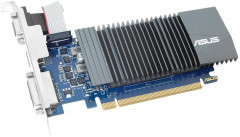 Asus PCI-Ex GeForce GT 710 1GB GDDR5 (32bit) (954/5012) (VGA, DVI, HDMI) (GT710-SL-1GD5)