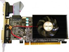 AFOX PCI-Ex GeForce GT710 1GB GDDR3 (64bit) (954/1333) (DVI, VGA, HDMI) (AF710-1024D3L8-V2)