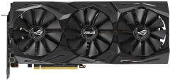 Asus PCI-Ex GeForce RTX 2070 ROG Strix OC 8GB GDDR6 (256bit) (1410/14000) (USB Type-C, 2 x HDMI, 2 x DisplayPort) (ROG-STRIX-RTX2070-O8G-GAMING)